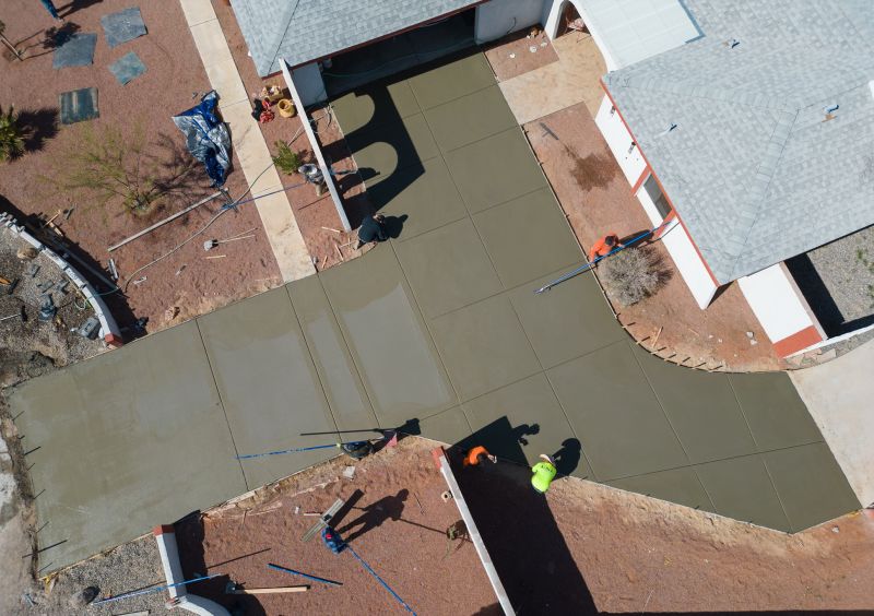 Driveway Pouring detail