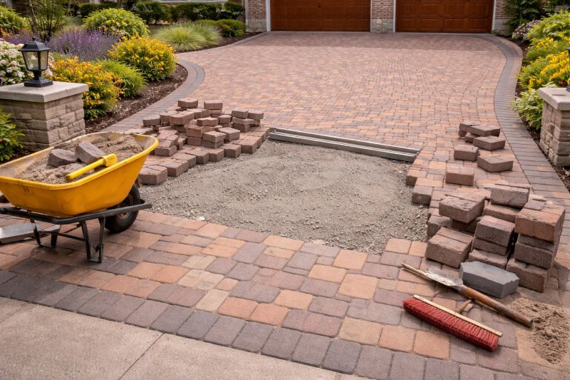 Stone Driveway Construction in Denver County, CO