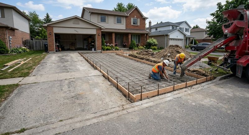 Concrete Driveway Installation Service